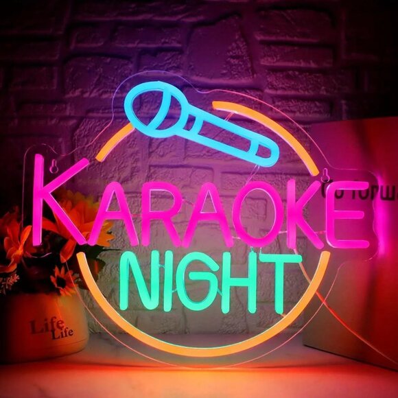 KARAOKE NEON LED SIGN - Picture 1 of 3